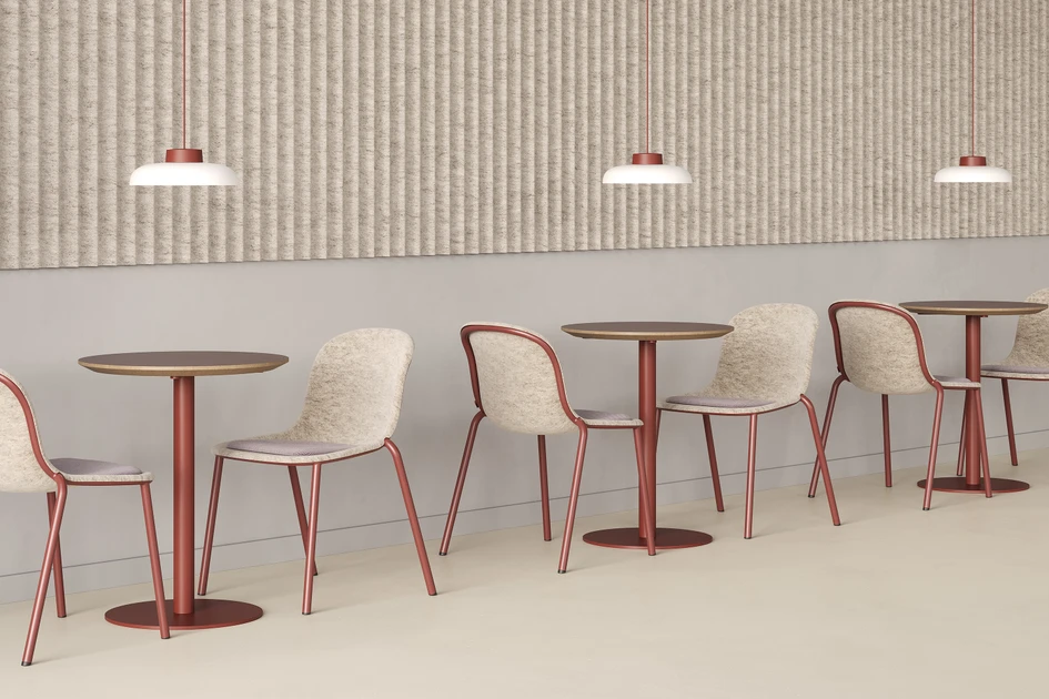 The design’s elegant asceticism (whether the robust Drum shade, above; or the semicircular Dome, below) means it fits seamlessly within a myriad of settings