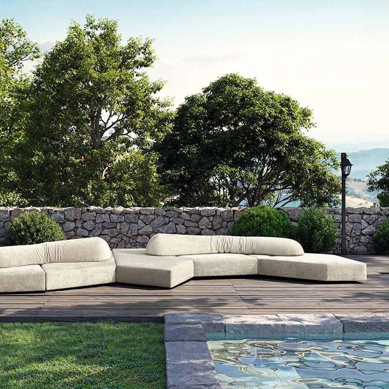Lees storie For Every Place: Edra’s classic sofas venture outdoors