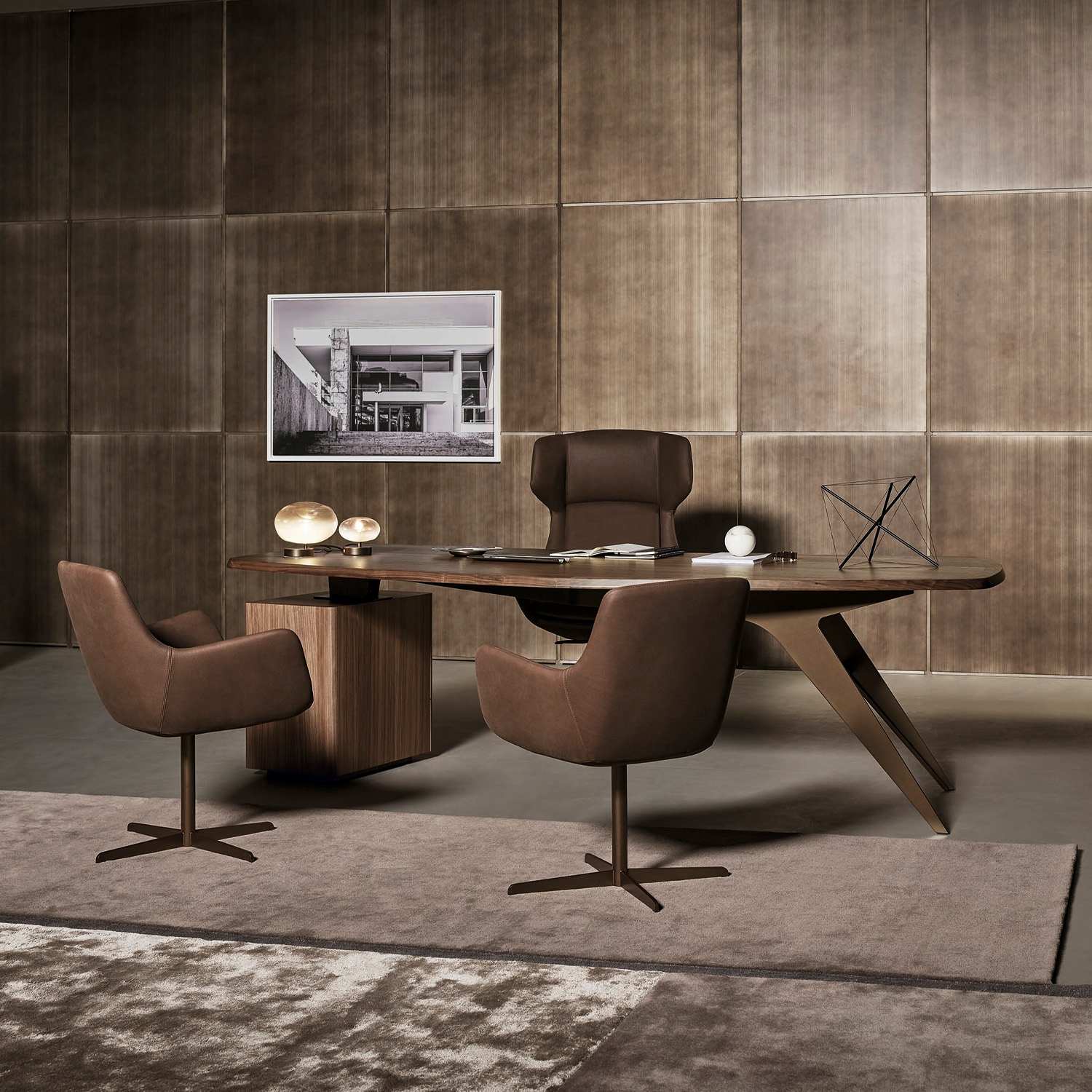 Read story Furnishing the modern executive workspace with Bonaldo