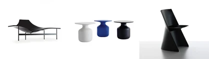 B&B Italia, Jean-Marie Massaud | Cappellini, Barber+Osgerby | Cassina, Konstantin Grcic
