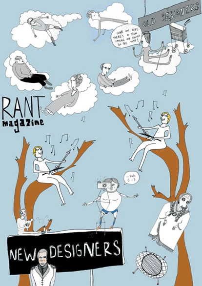 Cover for 'Rant' Magazine