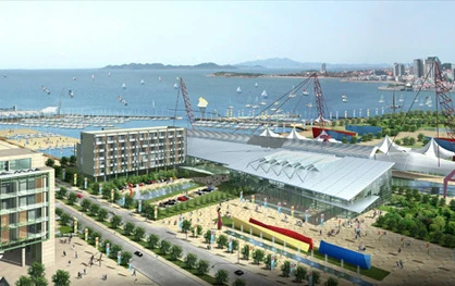Sailing centre in Quingdao