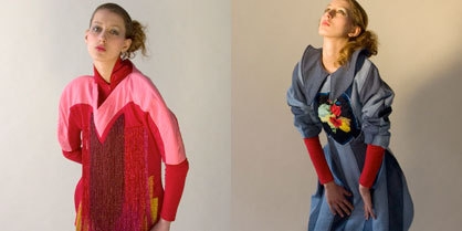 Kühne Farben, wilde Fransen und akzentuierte Schulten sind die Schlüsselelemente bei Kyles - FS 2008