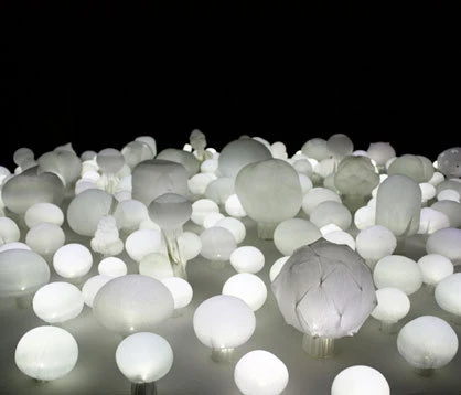 Senseware: Blown Fabric, Design: Nendo