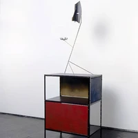 dark-unit&mask by Martin Boyce, 2003