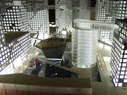 Geothermal wells 100m below the foundations provide heating in the winter and aid cooling during the summer.