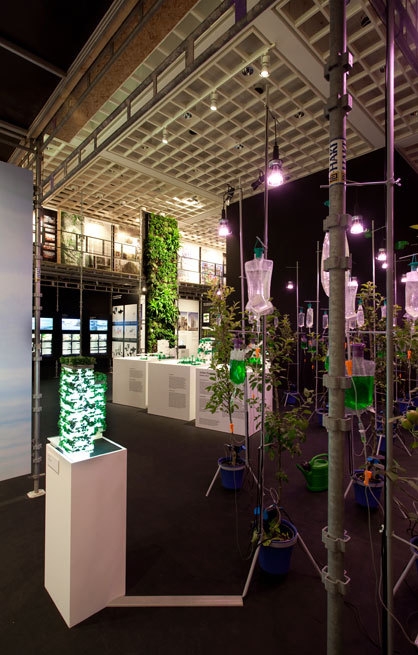 Installationsphoto: Store Sal: By-afsnit. Photo: Brøndum & Co