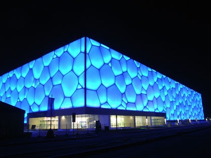 PTW Architects: The Watercube, National Aquatics Centre, Beijing, 2006. Photo: PTW Architects