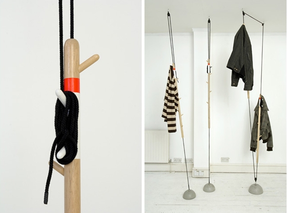 coat rack by Oscar Narud