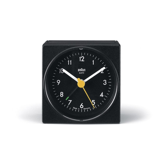 'AB1' alarm clock, Dietrich Lubs for Braun, 1987