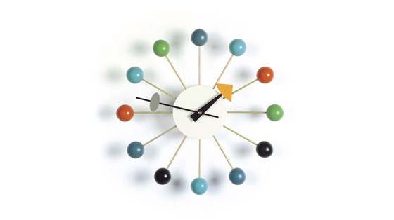 'Ball Clock', George Nelson, 1949; © Vitra Collections AG, photo Andreas Sütterlin