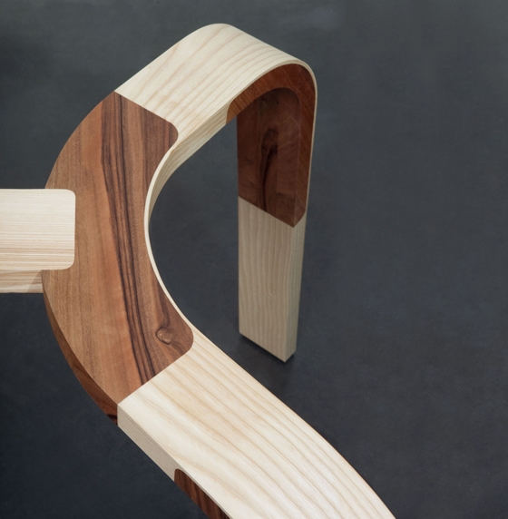 'Flex' chair (detail) by Itamar Burstein, 2010