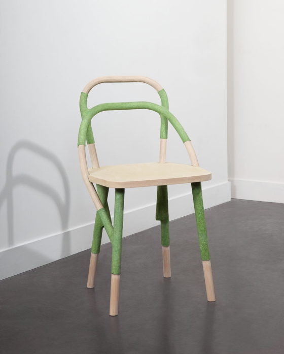 'The Zelfo Embrace' chair by Elise Gabriel & TheGreenFactory, 2010