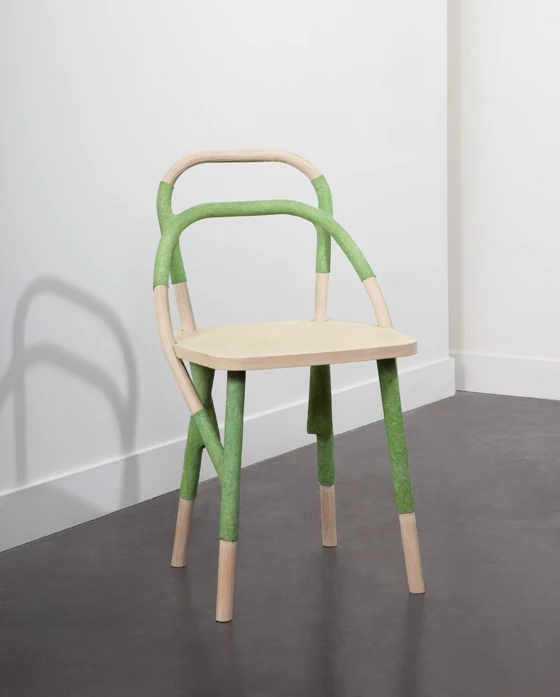 'The Zelfo Embrace' chair by Elise Gabriel & TheGreenFactory, 2010