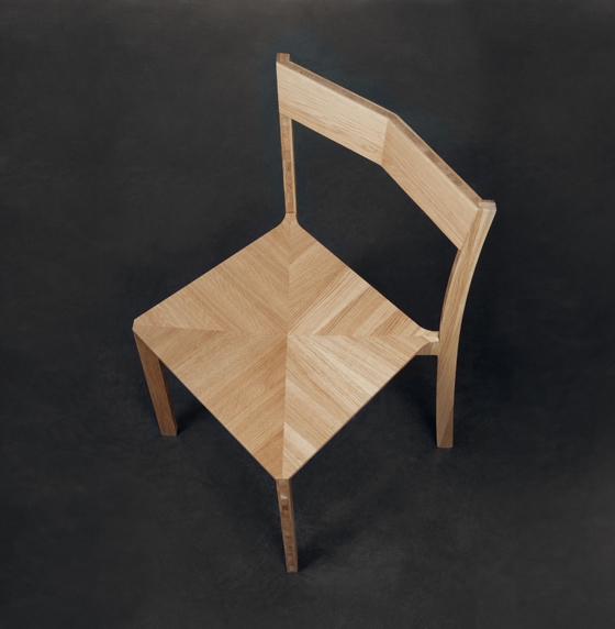 'Wood' chair by Richard Perron, 2010