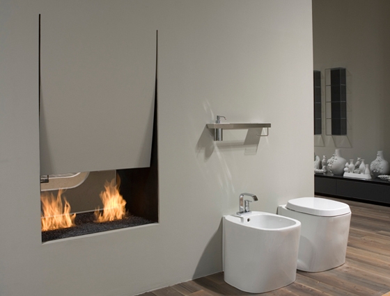 “Il canto del Fuoco”® Kamin von antoniolupi