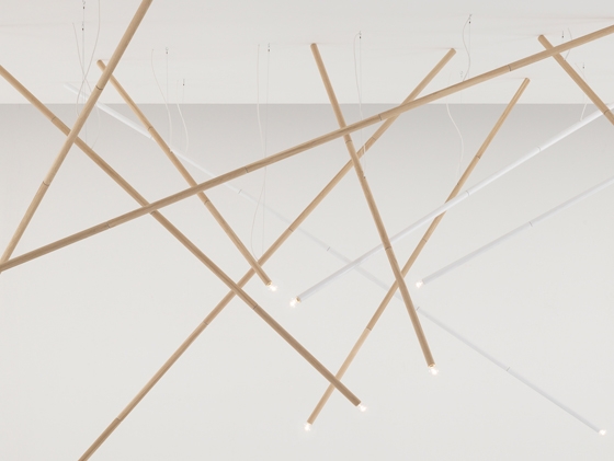 'Not Bamboo' lights by GamFratesi, 2009