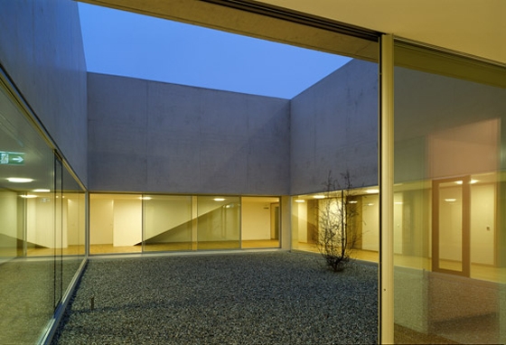 Vitrocsa sliding window, Centre Funéraire Nyon; Architect: Aeby & Perneger Photographer: Thomas Jantscher