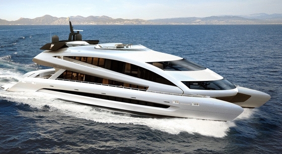 Motorkatamaran RFF 135, Foto © Porsche