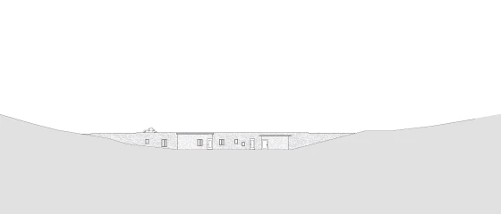 Aloni House, Antiparos island, elevation, architecture: decaArchitecture, © decaArchitecture