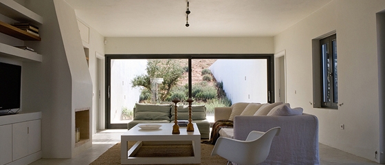 Interior of Aloni House, Antiparos island, architecture: decaArchitecture, © decaArchitecture