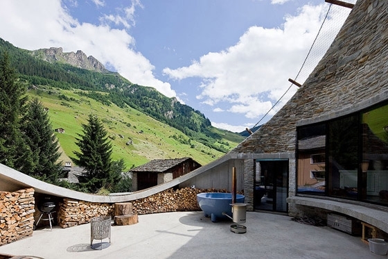Villa Vals, architecture: SeARCH / Bjarne Mastenbroek i.c.w. CMA, photographer: Iwan Baan