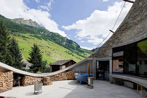 Villa Vals, architecture: SeARCH / Bjarne Mastenbroek i.c.w. CMA, photographer: Iwan Baan