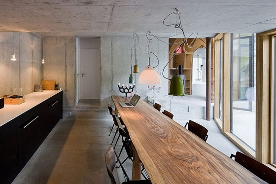 Interior of Villa Vals, architecture: SeARCH / Bjarne Mastenbroek i.c.w. CMA, photographer: Iwan Baan