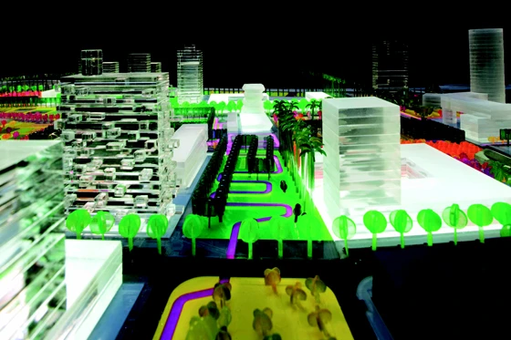 'Sociopolis Model 2' by Vicente Guallart; image Guallart Architects