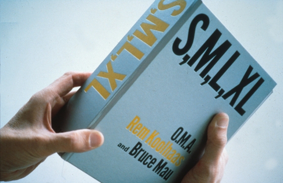 Cover of 'S,M,L,XL' by OMA, published by Monacelli Press (New York, 1995)