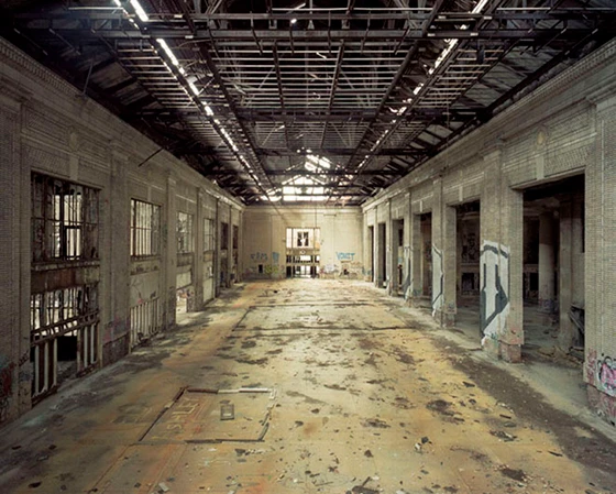 The last train pulled out of Michigan Central Station in 1988. Since then, the building has been unoccupied; photo Sean Hemmerle