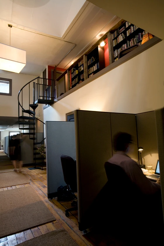 Members-only Paragraph in New York City was established as a co-working space for writers; photo Sarah Kell