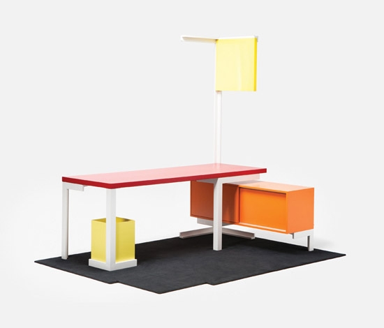 Matali Crasset's 'Open Room No. 1' for Established&Sons plays with architectural space to create an open, yet defined, flexible work environment