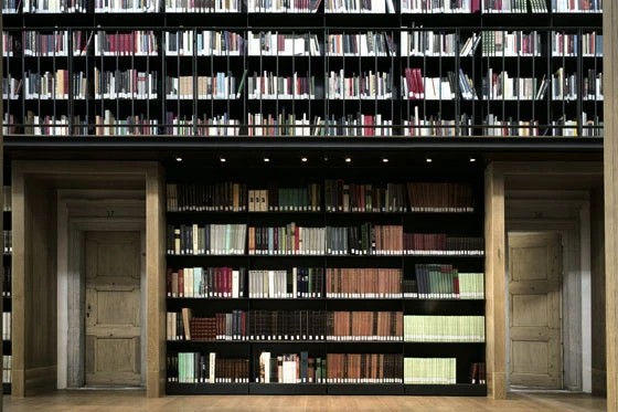 Manica Lunga library remodelling by Michele De Lucchi, photo Alessandra Chemollo, © Fondazione Giorgio Cini