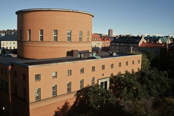 Stadsbiblioteket Stockholm by Gunnar Asplund, 1928, photo by Olle Norberg