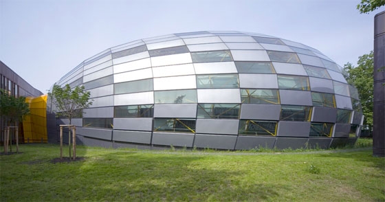 Philological Library, FU Berlin by Norman Foster; photo © Reinhard Görner