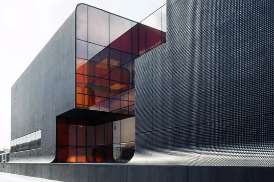 RATP Bus Centre by ecdm architects; Photo © Benoit Fougeirol and Philippe Ruault