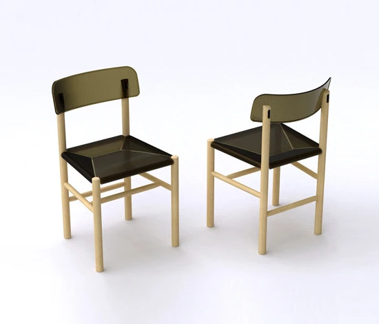 Morrison's 'Trattoria' chair for Italian design manufacturer Magis, 2009