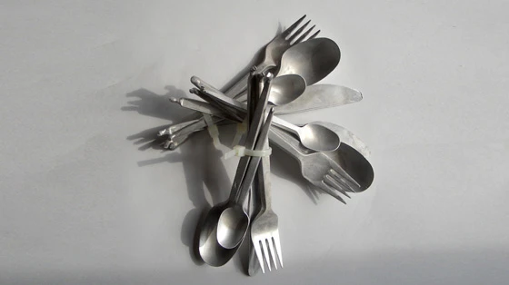 Alexa Lixfeld, "Aluminium Cutlery", ©  Alexa Lixfeld
