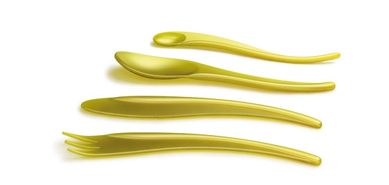 Zlin gelb, Design Jan Kaplicky / Future Systems 2010 für Alessi, ©  Future Systems über Alessi