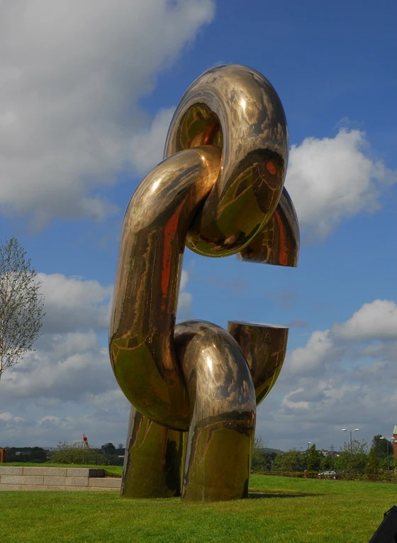 Robb has delivered a number of large-scale artworks for public spaces. 'Change', located in Clydebank, Scotland, was completed in 2009