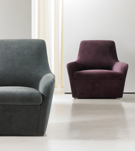 Scottish artist-designer's new 'Amri' chair for established American manufacturer Bernhardt Design. 'I set out to make a comfortable chair. Not to make a design statement,' says Robb