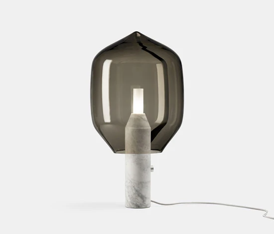 French design, Italian craftsmanship, British manufacturing: the 'Lighthouse' lamp, Ronan and Erwan Bouroullec's collaboration with Italian glass experts Venini for Established & Sons, 2010