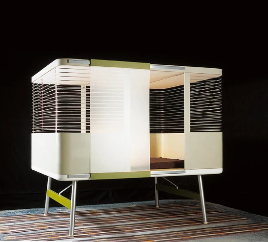 Erwan Bouroullec's punningly titled 'Lit Clos' sleeping platform from 2000