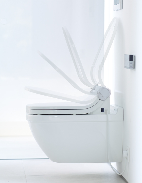 'SensoWash Starck' by Philippe Starck for Duravit is the latest 'shower-toilet' to reach the market, promising ultimate posterior hygiene