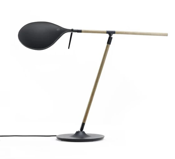 Hubert's new 'Paddle' lamp for Fabbian, which will be shown at Euroluce during the Milan Furniture Fair
