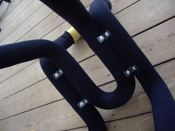 Swiss design office Big Game's first idea for assembling their 'Bold Chair' for Moustache