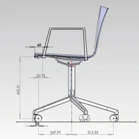 A stability study for Johannes Foersom and Peter Hiort-Lorenzen's 'Aeris' chair