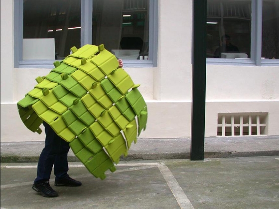 The Bouroullec Brothers' 'North Tiles' in pedestrian transit