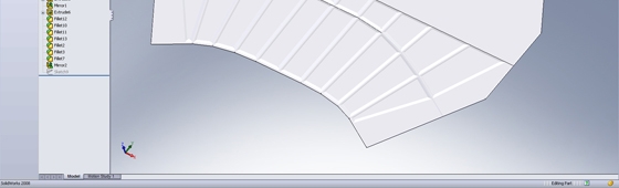 CAD drawings for Jörg Boner's 'Wogg 42' armchair